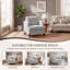 Fauteuil d'appoint rembourré de 74 cm de large avec poche de rangement latérale-709913166
