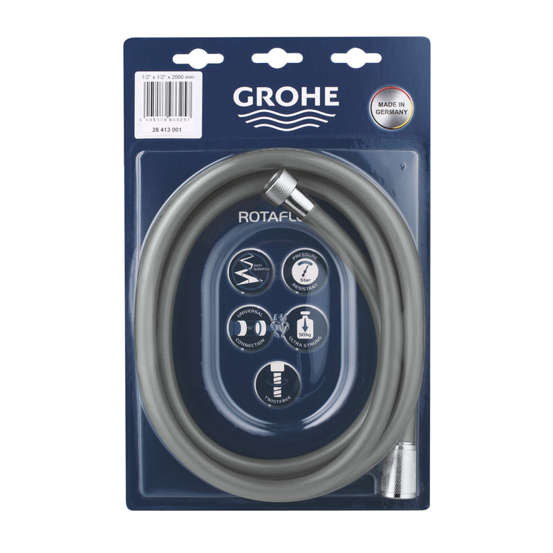 Rotaflex 79" Non-Metallic Twist-Free Shower Hose