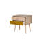 Vella 60cm W Manufactured Wood Bedside Table