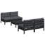 Jayeda Solid Wood 4 - Person Seating Group with Cushions-2105291651-2080499605