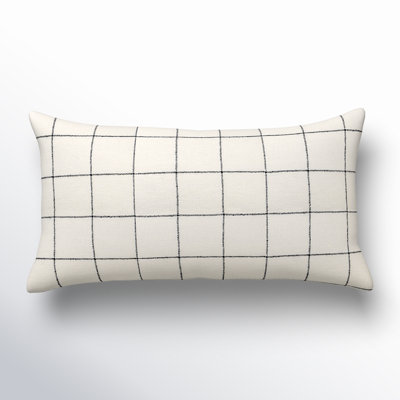 Solada Geometric Cotton Pillow Cover