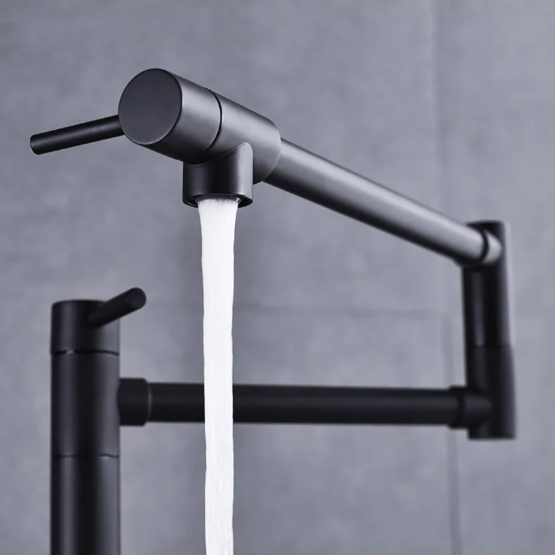 Dilon Kitchen Faucet, Matte Black