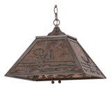 Fly Fishing Creek 2 - Light Pendant