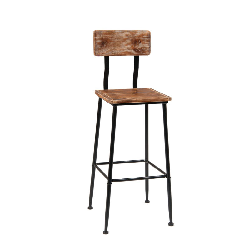 Solid Wood 29'' Bar Stool