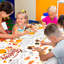 Nappe de l'Action de grâce à colorier pour enfants