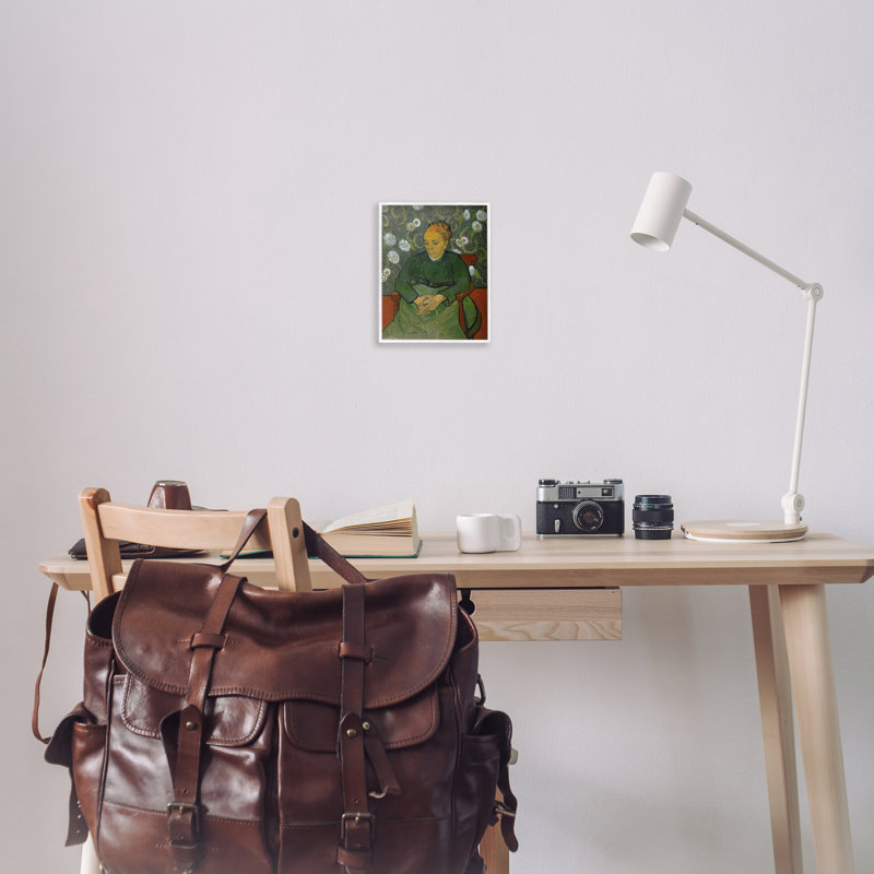 Van Gogh, madame Ruolin, art de la giclée encadrée par one1000paintings, H 14 po x l 11 po