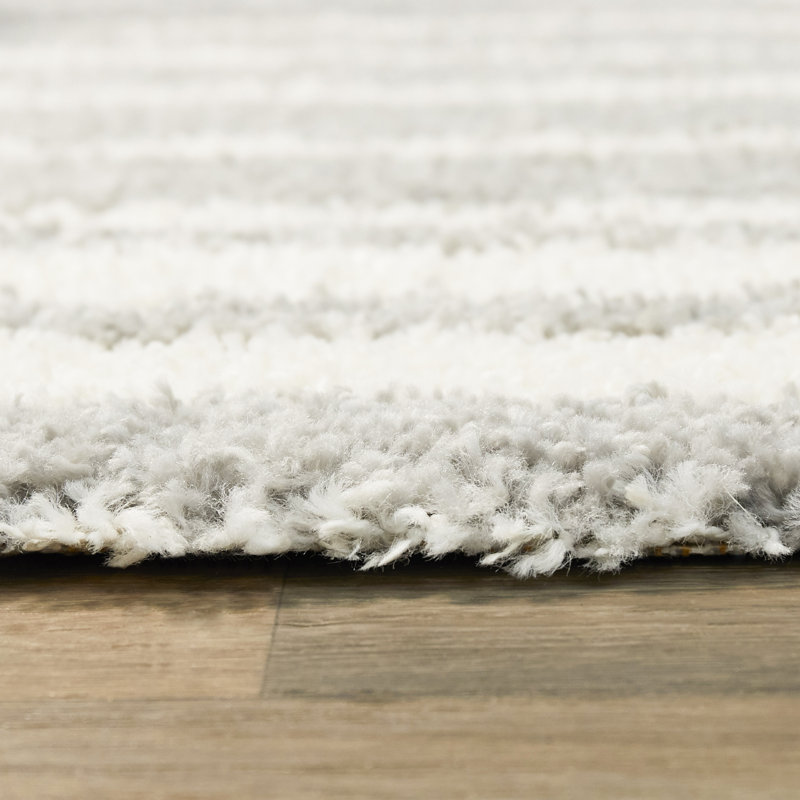 Gurpreet Striped Indoor Rug, Rectangle 7'10" x 10'