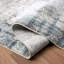 Tapis abstrait gris clair / bleu Carrsville-1632361771