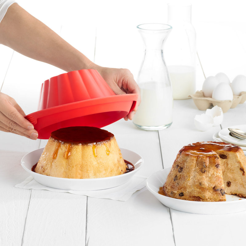 Lékué Pudding Mould with Plate