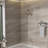 Multi Function Dual Shower Head  Shower System With 4.7" Rain Showerhead, 8Function Hand Shower, Brushed Nickel-126231961