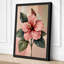 Pink Hibiscus Botanical - Wrapped Canvas-2127848502-2127848510