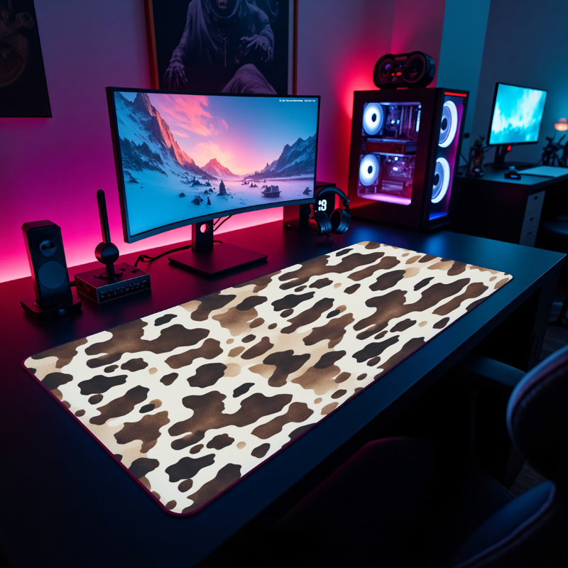 Polyester Desk Pad, 31.5x15.5