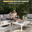 Causeuse d'extérieur en aluminium-1766306082-1766306111