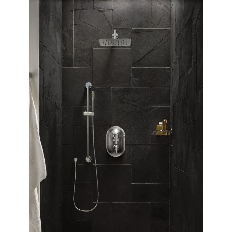 Doux Posi-Temp with Built-in 3-Function Transfer Valve Trim Kit, Chrome
