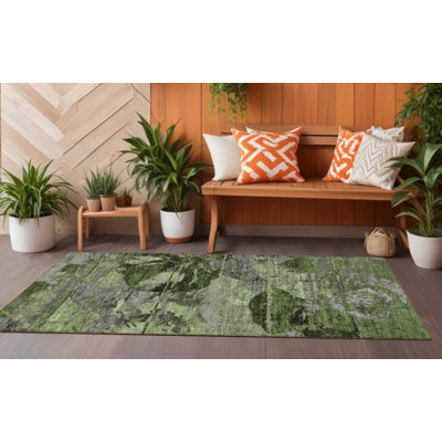 Tapis de couloir intérieur et extérieur 8 po