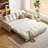 3-in-1 Convertible Sofa Bed With Double Cushions, 800lbs Support, Smooth Casters & Easy 10-Min Assembly