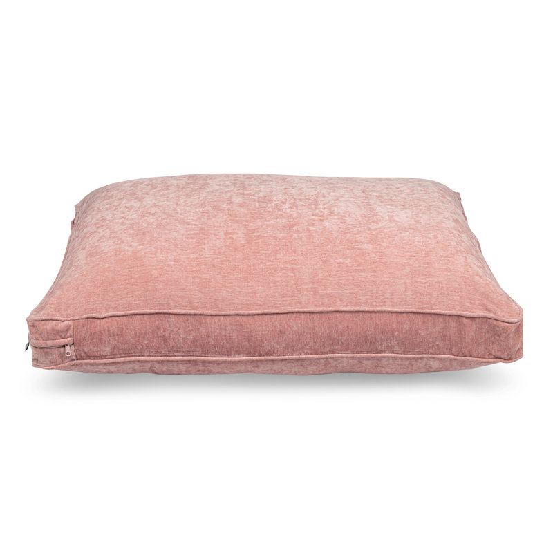 Alek Dog Bed, Blush, Extra Large (42” X 54” X 5”)