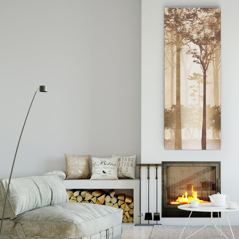 «Forest Light I», reproduction sur toile, H 20 po x l 60 po x P 1,5 po