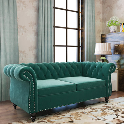 Famke Fabric 67'' Reception Loveseat