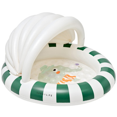 Piscine gonflable pour enfants: Eli l'éléphant gris