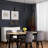 1 - Light Matte Black LED Single Pendant