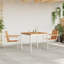 2 - Person Wood Patio Dining Set with Square Table