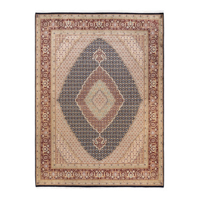 Hayner One-of-a-Kind 9' 2" X 12' 5" 2010s Wool Area Rug in Blue