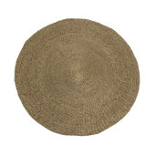 Albury Bamboo Slat / Seagrass Area Rug in Beige