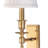 Lennon Steel Candle Wall Light-1127025660