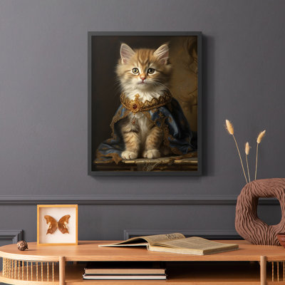 ANIMALS Series CXC III - reproduction encadrée de qualité supérieure - prête à être accrochée - aucun clou requis