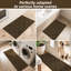 Tapis de couloir de cuisine antidérapant lavable - Tapis d'évier en polypropylène absorbant-129509200-129509203