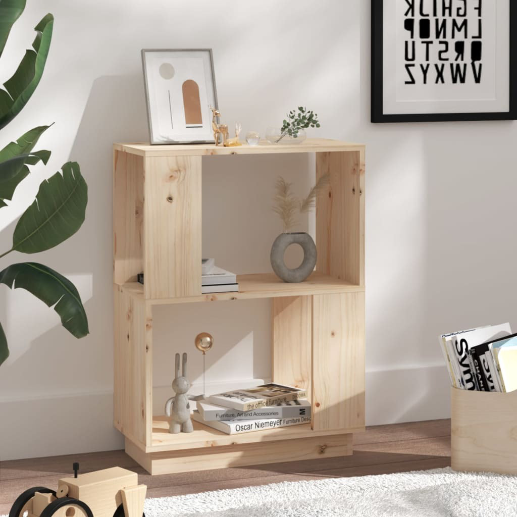 Giyanna 70cm H x 51cm W Solid Wood Etagere Bookcase