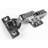 110 Degree 20 Pack Soft Close Half Overlay Frameless Concealed Hinge