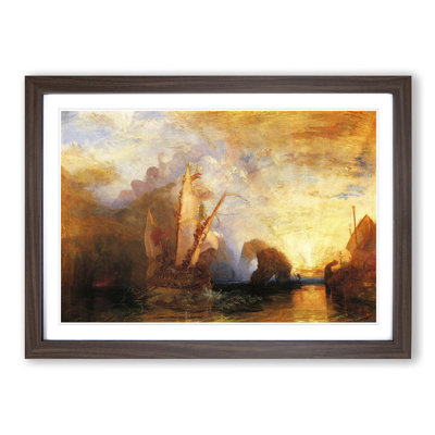 J.M.W. Turner - Single Picture Frame Painting