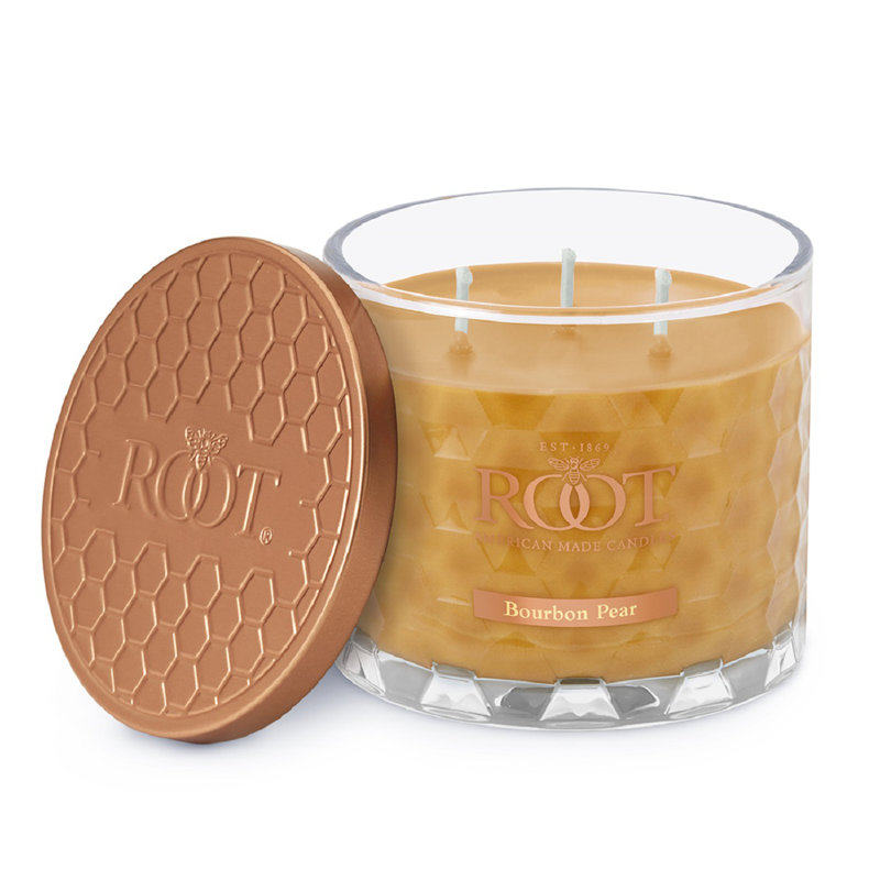 Bougie en pot Bourbon
