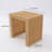 17'' Bamboo Shoe Rack Bench for Entryway