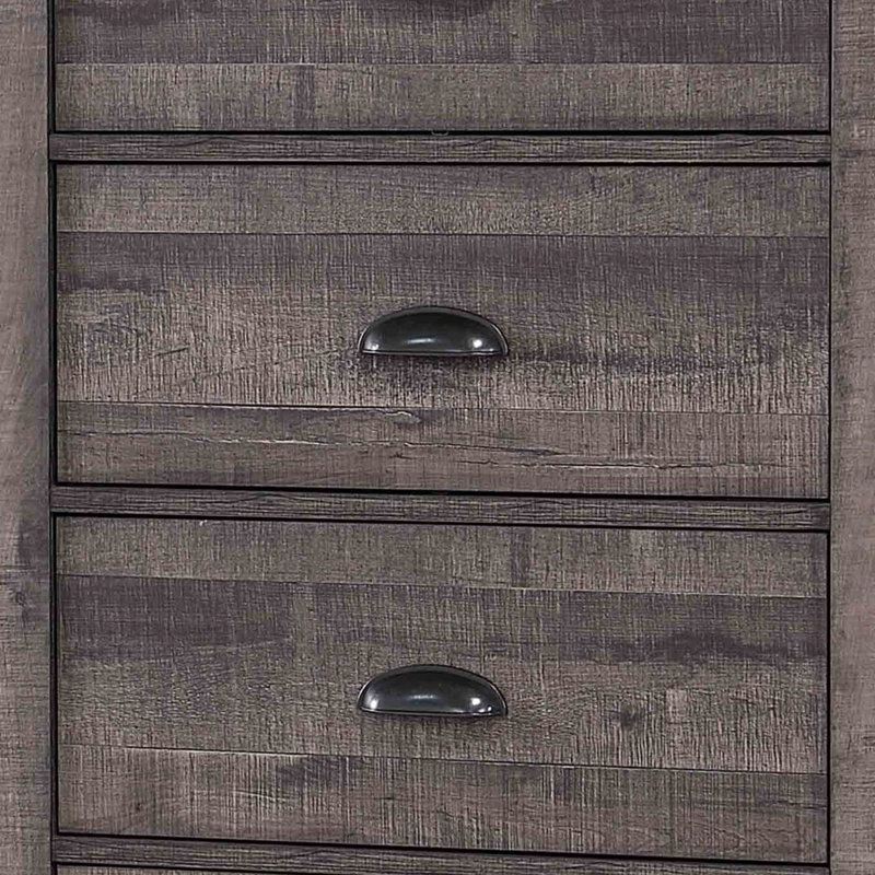 Commode 4 tiroirs en bois Hindsville