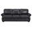 Speroni 100" Genuine Leather Rolled Arm Sofa-20119931