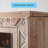 Vintage Old Style Solid Wood Cabinet