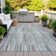 Machine Washable Indoor/Outdoor Xhevrie Teal Rug