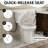 Los Flexi Extra Tall Two-Piece Toilet with Elongated Bowl, Soft-Close Seat, and 1.28 GPF Flush