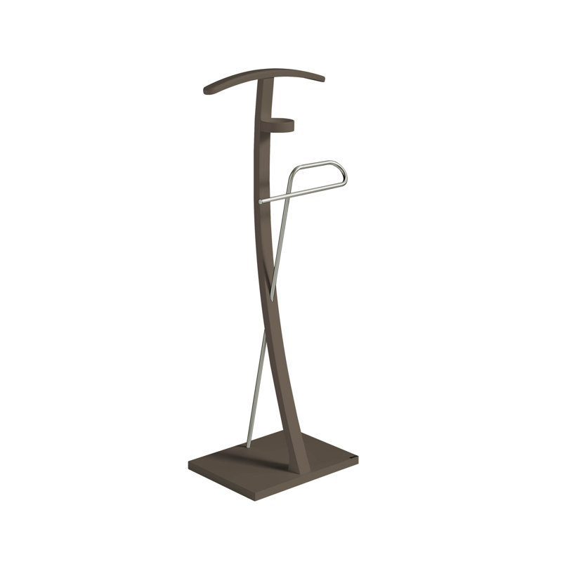 Twigg Freestanding 1 - Hook Coat Rack, Moka