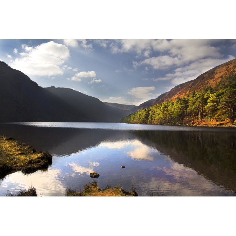 Glendalough Lake, Ireland - Wrapped Canvas Print, 81cm H x 122cm W x 3.8cm D