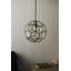 Amwell 1 - Light Antique Brass Sphere Pendant