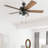 Arlea 52" Ceiling Fan with LED Light-923096366