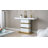 Araceli 47'' Glass Top Console Table