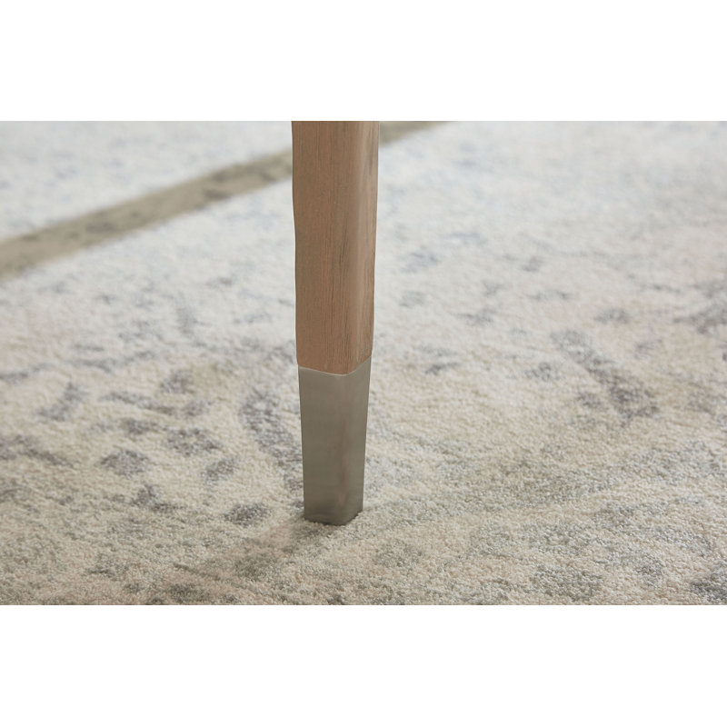 Crescent Dining Table, Graystone