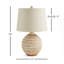 Ceramic Standard Lamp and Bedside Lamp