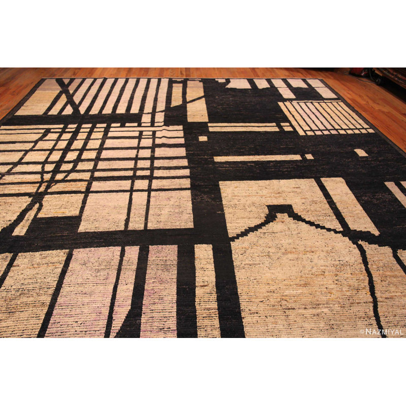 One-of-a-Kind 13'8" x 19'1" Hand Knotted Area Rug
