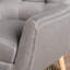 Fauteuil à oreilles en polyester capitonné Buchholz-583421053